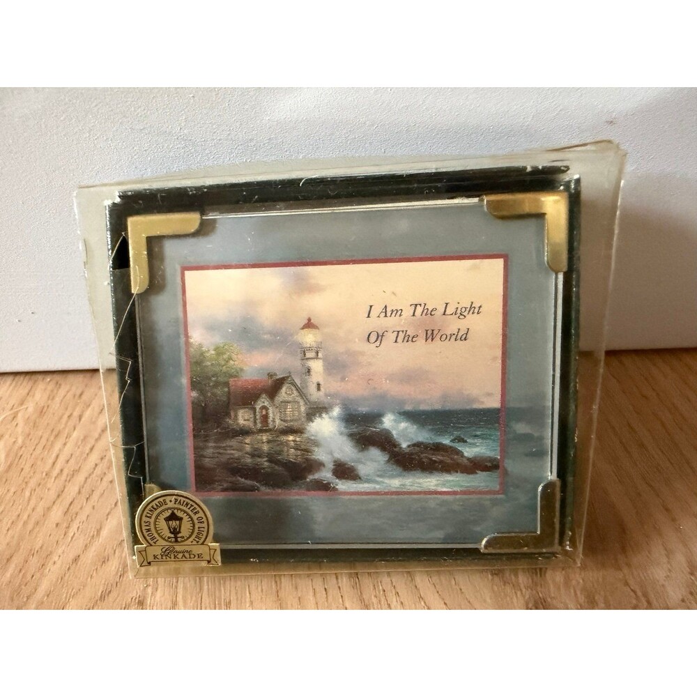 Thomas Kinkade "Light of The World" 1997 Beacon of Hope Signature Mini Artwork